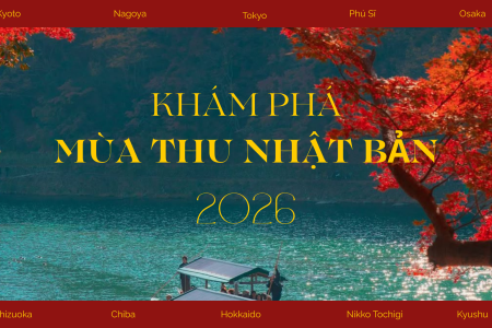 Mùa thu Nhật Bản 2026: Khám phá đảo cực Bắc Hokkaido